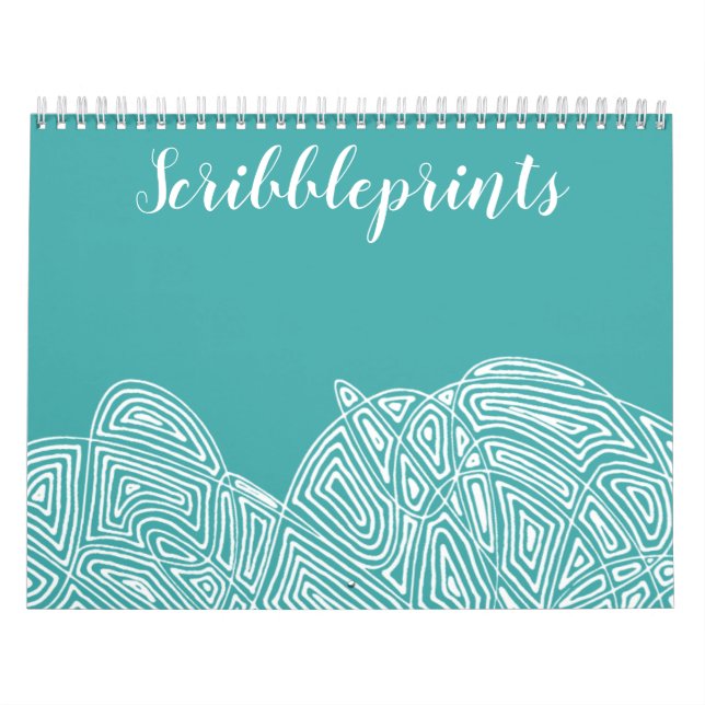 Skriptkalender (med kristna utformningar) kalender (Omslag)