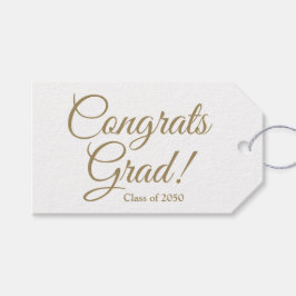 Skriptklass för guld anpassningsbar av gratulerar  presentetikett