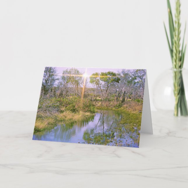 Skriptkort för levande Vatten John 7:38 Kort (Framsida)