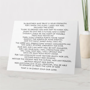 Skriptlöften om Gud Bible Big Greeting Card Kort