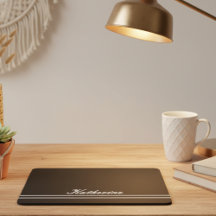 Skriptnamn Minimalistisk Midnattssvart Bakgrund