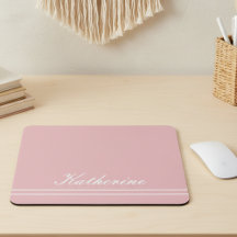 Skriptnamn minimalistisk rosa