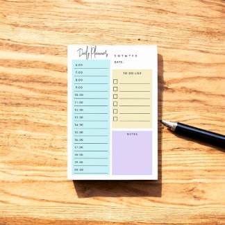 Skriptnoter för Chicen Daglig planering Post-it Block