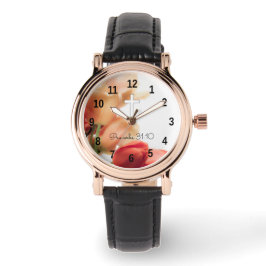 Skriptordspråk 31 | Kvinna Christian Armbandsur