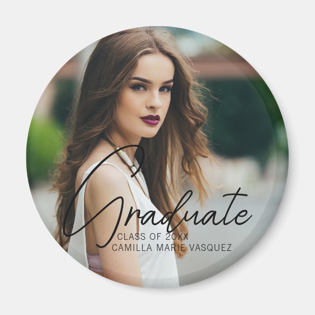 Skriptöverlägg för foto-handskrivet skript för chi magnet (Framsidan)