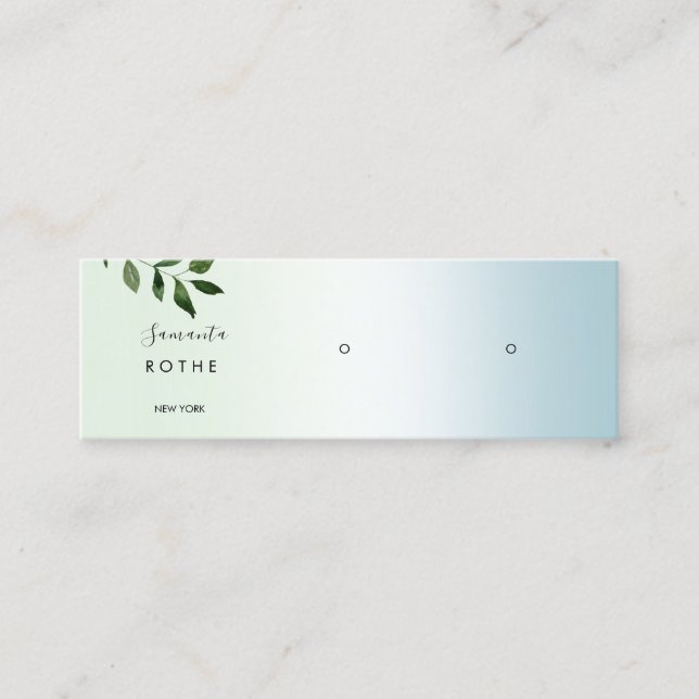 Skriptövertoningsstud arring Mini Mini Business Ca Visitkort (Framsida)