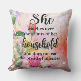 Skriptren 31:27 Mors dag Kudde