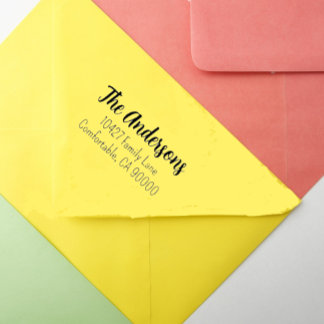 SkriptReturadress Självfärgande Stämpel