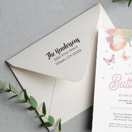 SkriptReturadress Självfärgande Stämpel