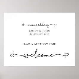 Skriptsignalen för vårt välkomsthjärtstillestånd i poster