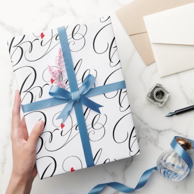 Skriptskrift för elegant av Finare-konvertering Presentpapper (Gifting)