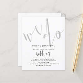 Skriptskript för budgetElegant som vi gör bröllops