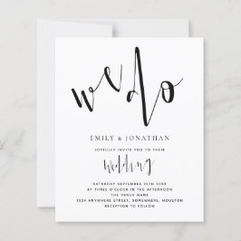 Skriptskript för budgetSnyggt som vi gör bröllopsi