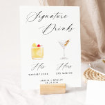 Skriptskript för modern Elegant Namnteckning Poste Poster<br><div class="desc">Den här vackra menyn för namnteckning att dricka pub kommer att wow dina framtida gäster! Se till att du väljer papper kardstock om du vill hänga den eller ställa in den i en hållare. Fler dryckesalternativ tillgängliga! Klicka på "Anpassa den här mallen" och sedan på "Redigera med Design Verktyg". Klicka...</div>