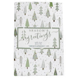 Skriptskript för modern Julgranar SÄSONHÄLSNINGAR