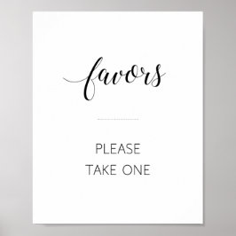 Skriptskript i eleganten Skriv ett favorittecken i Poster