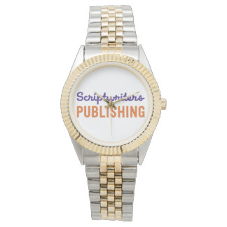 Skriptskrivare Publishing Orange/Lila Watch Armbandsur