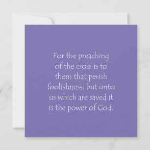 Skriptsoffert 1 Corinthians 1 18 Inbjudningar