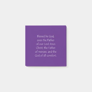 Skriptsoffert 2 Corinthians 1 3 Post-it Block