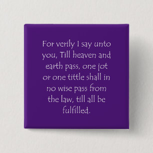Skriptsoffert Matthew 5 18 Knapp