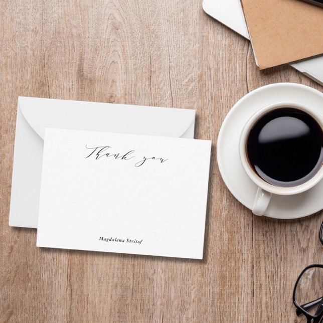 Skriptstyrkort för Tackkort Anteckningskort (Skapare uppladdad)