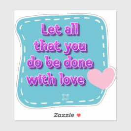 Skripttikett Klistermärken