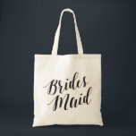 Skripttot | Bridesmaid Tygkasse<br><div class="desc"></div>
