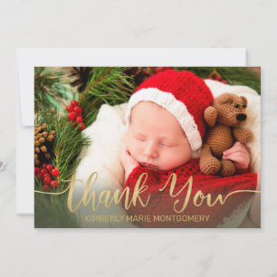 Skripttypografi i helgdag vid Baby Meddelande