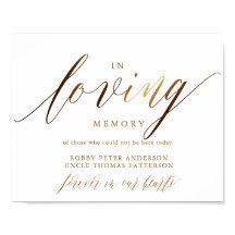 Skripttypsbilder för Guld Elegant Poster