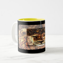 Skriptur Bilder 01 Två-Tonad Mugg
