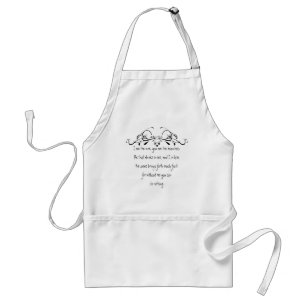 Skriptur, John 5:15 Jag är vinet Förkläde