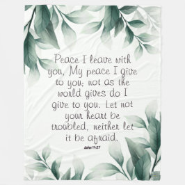 Skripturavbildning Fleecefilt