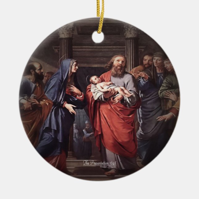 Skripturen för presentationen 1648 julgransprydnad keramik (Framsidan)