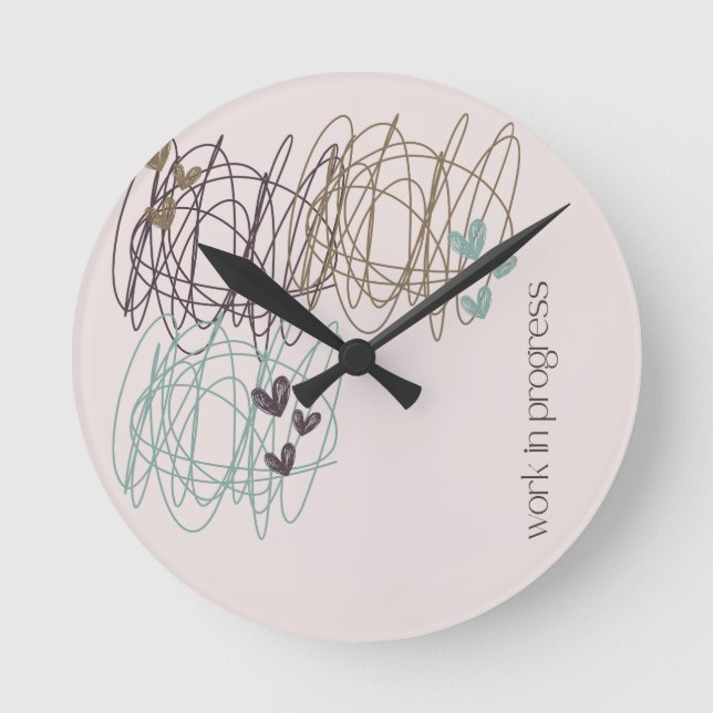 Skriptutformning - vi är alla ett pågående arbete rund klocka (Framsida)