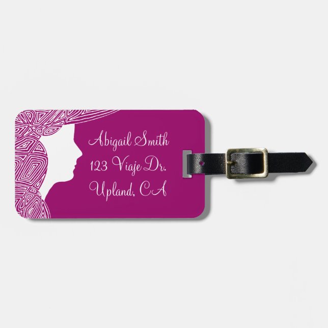 Skriptutskrift Vinkart Bagagebricka (Horisontell Framsida)