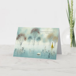 Skriptverser, uppmuntrande tack för ditt kort