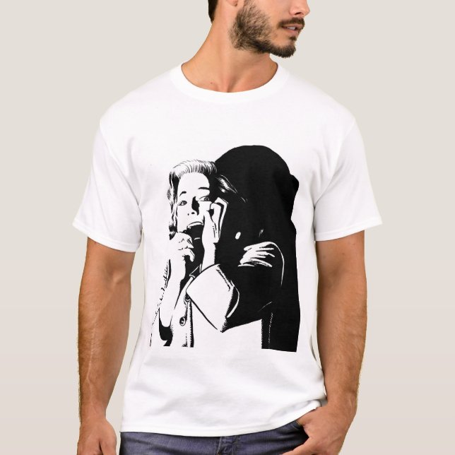 skrirekyl i fasa t shirt (Framsida)