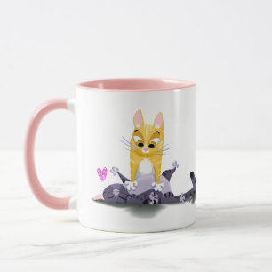 SKRITCH PITS KATTUNGE av Jeff Willis Art Mugg