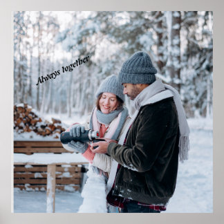 Skriv alltid ut akrylutskrift med metall tillsamma poster