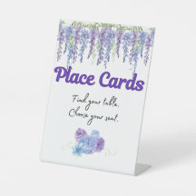 Skriv Bröllop-tecken på platskort