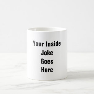 Skriv din egna gåva för muggen för kaffemugg