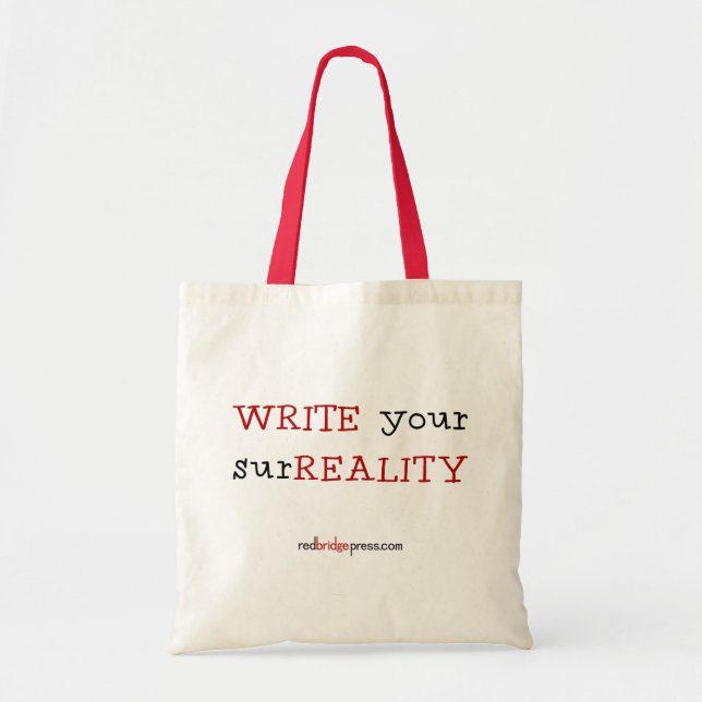 SKRIV din surREALITY - totot hänger lös Tygkasse (Framsidan)
