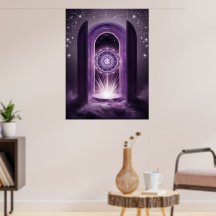 Skriv ditt tecken | Zodiac Mandala Wall Art