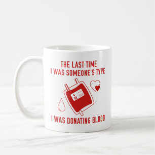 Skriv Donatorblod Kaffemugg