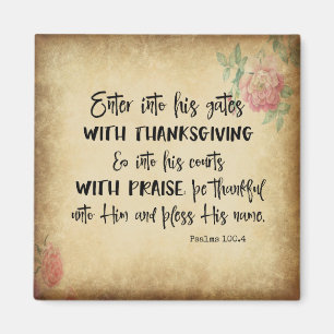 Skriv grinden med Thanksgiving Magnet