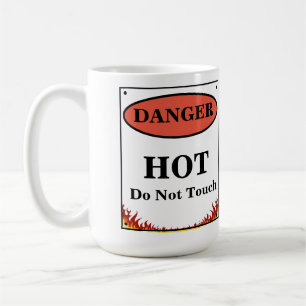 Skriv Hett Kaffemugg