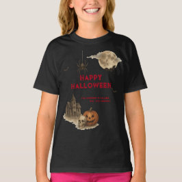 Skriv if you Dare - Spooky Haunween House T Shirt