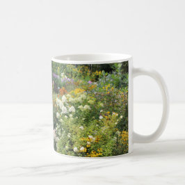 Skriv in de September trädgårdarna! Kaffemugg
