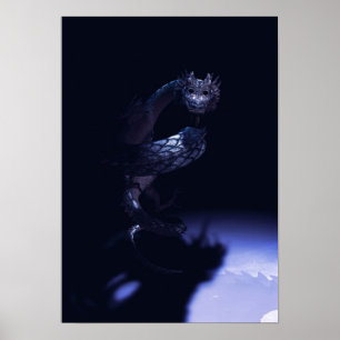 Skriv in draken poster