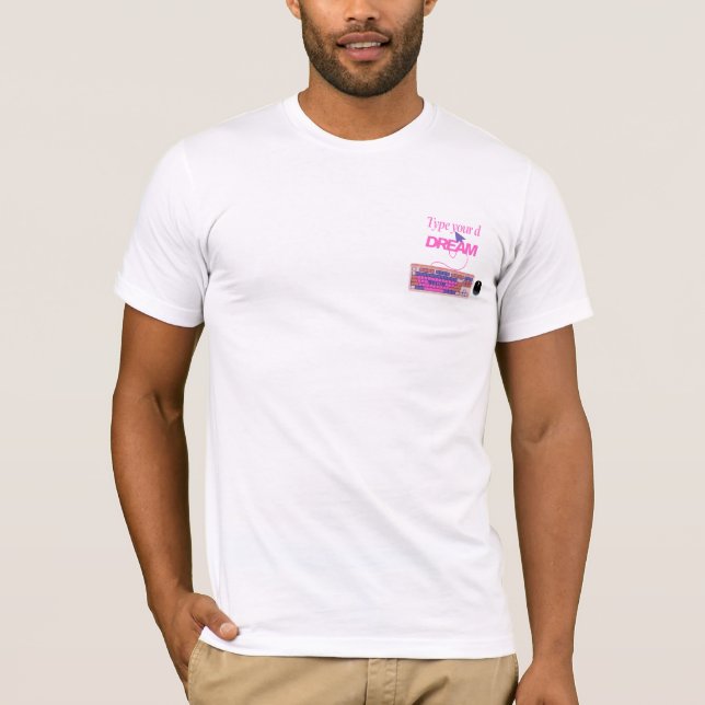 Skriv in min framtid t shirt (Framsida)